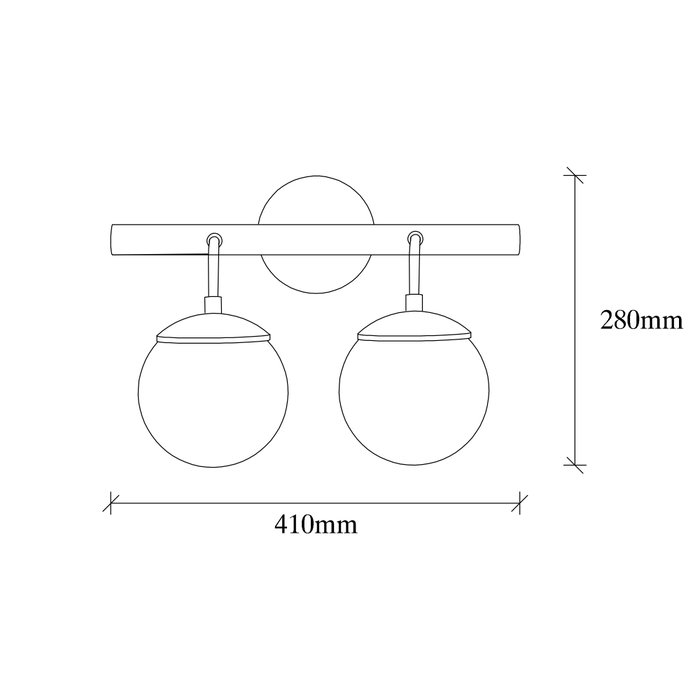 Opviq Gondol - 3012 Aplique de Pared Industrial Negro